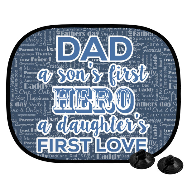 Custom My Father My Hero Car Side Window Sun Shade