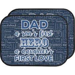 My Father My Hero Car Floor Mats (Back Seat)