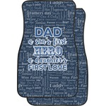 My Father My Hero Car Floor Mats (Front Seat)