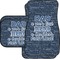 My Father My Hero Car Floor Mats Set - 2 Front & 2 Back
