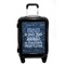 My Father My Hero Carry On Hard Shell Suitcase - Front