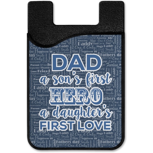 My Father My Hero Cell Phone Credit Card Holder