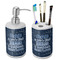 My Father My Hero Ceramic Bathroom Accessories Set