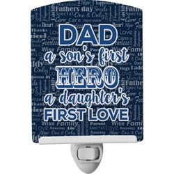 My Father My Hero Ceramic Night Light