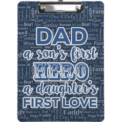 My Father My Hero Clipboard (Personalized)