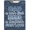 My Father My Hero Clipboard (Letter)