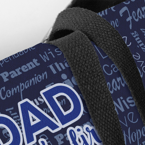 My Father My Hero Closeup of Tote w/Black Handles
