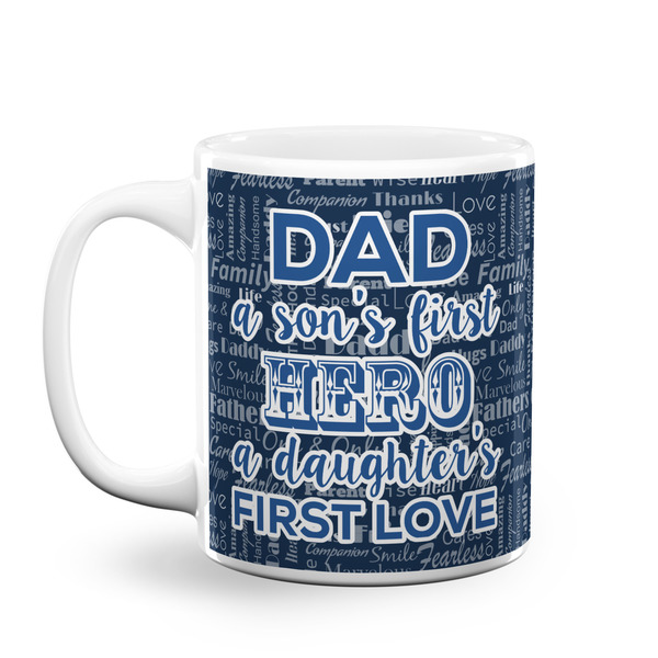 Custom My Father My Hero Coffee Mug