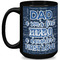 My Father My Hero Coffee Mug - 15 oz - Black Full