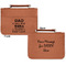 My Father My Hero Cognac Leatherette Bible Covers - Large Double Sided Apvl