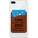 My Father My Hero Leatherette Phone Wallet