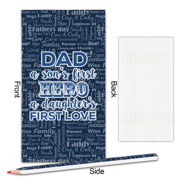 My Father My Hero Colored Pencils - Approval