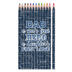 My Father My Hero Colored Pencils
