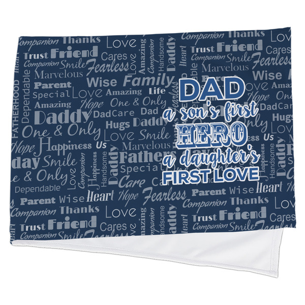 Custom My Father My Hero Cooling Towel