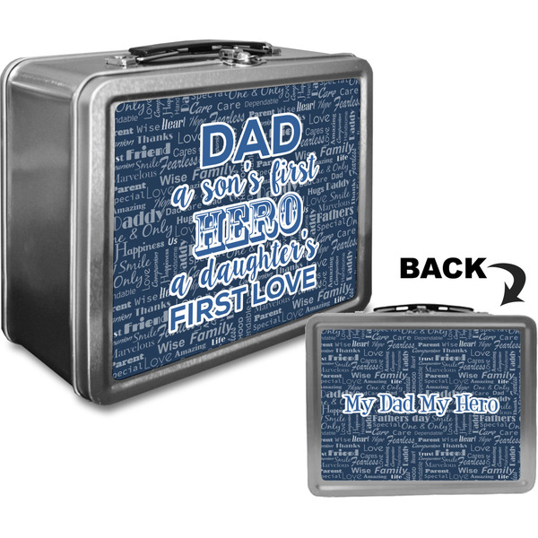 My Father My Hero Custom Lunch Box / Tin Approval