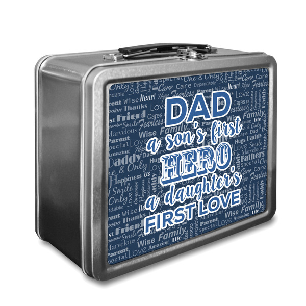 Custom My Father My Hero Lunch Box (Personalized)