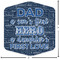 My Father My Hero Custom Shape Iron On Patches - L - APPROVAL