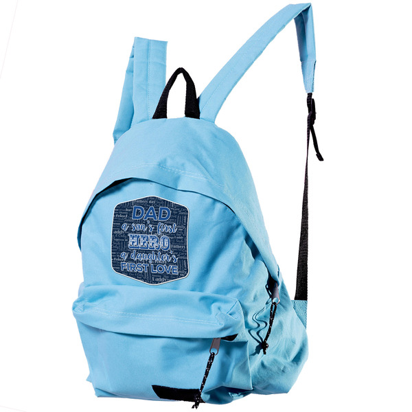 My Father My Hero Custom Shape Iron On Patches - XL single APPROVAL