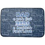 My Father My Hero Dish Drying Mat