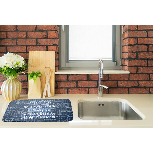 My Father My Hero Dish Drying Mat - LIFESTYLE 2