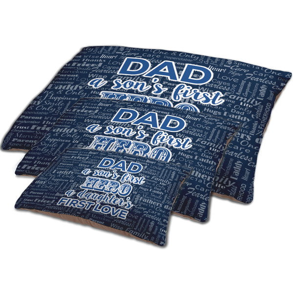 My Father My Hero Dog Beds - MAIN (sm, med, lrg)