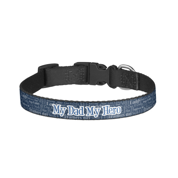Custom My Father My Hero Dog Collar - Large (Personalized)