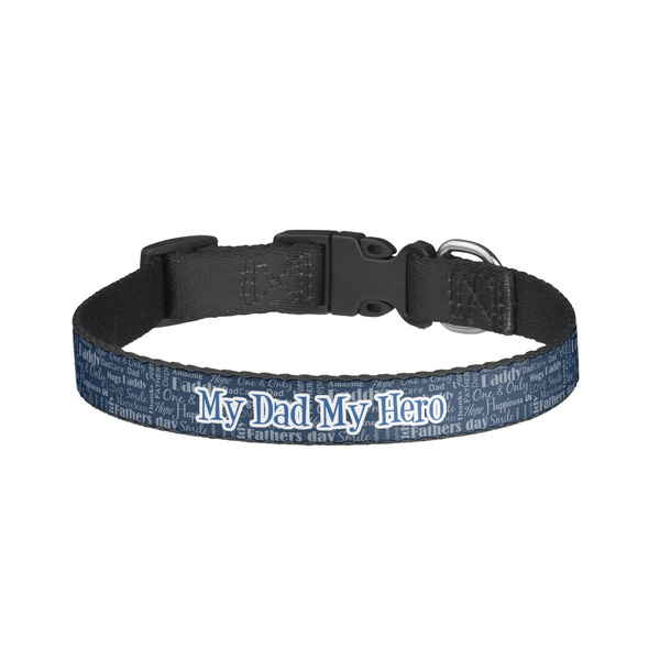 Custom My Father My Hero Dog Collar - Small (Personalized)