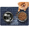 My Father My Hero Dog Food Mat - Small LIFESTYLE