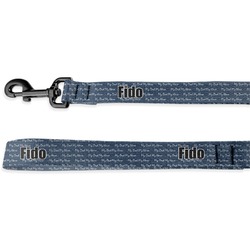 My Father My Hero Deluxe Dog Leash - 4 ft (Personalized)