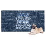 My Father My Hero Dog Towel