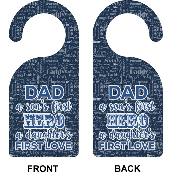 My Father My Hero Door Hanger (Approval)