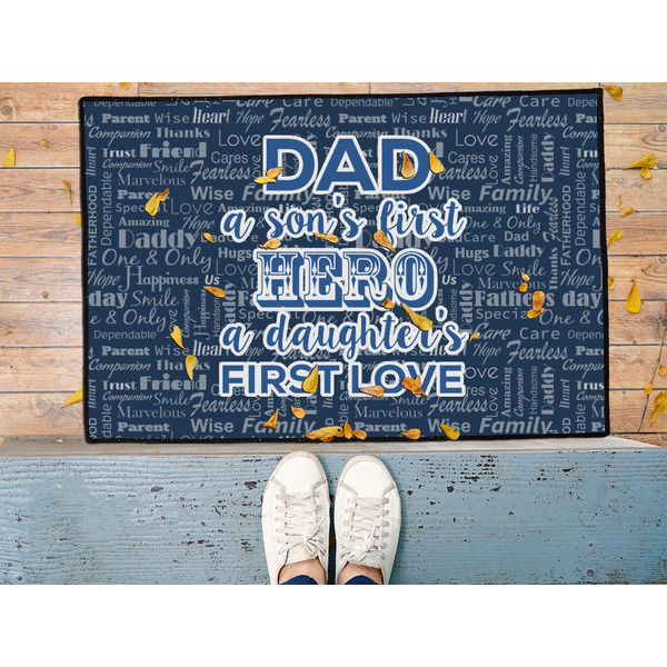 My Father My Hero Door Mat - LIFESTYLE (Med)