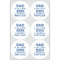 My Father My Hero Drink Topper - Large - Set of 6