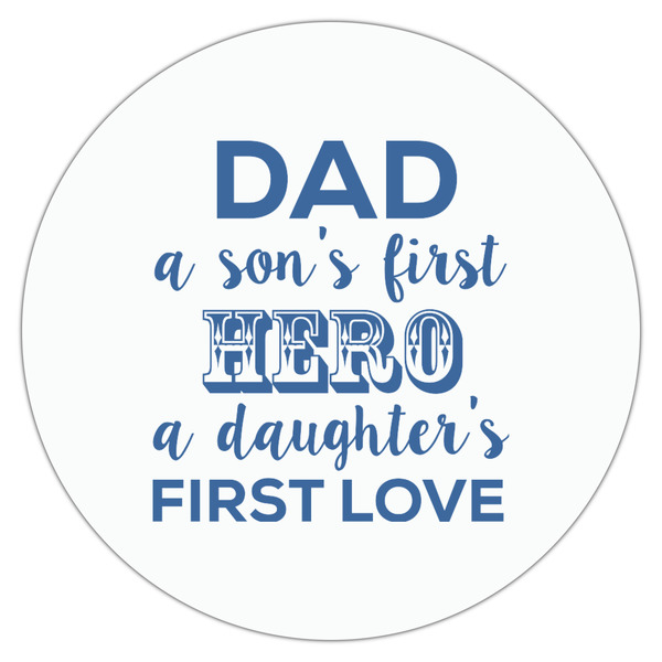 My Father My Hero Drink Topper - Large - Single