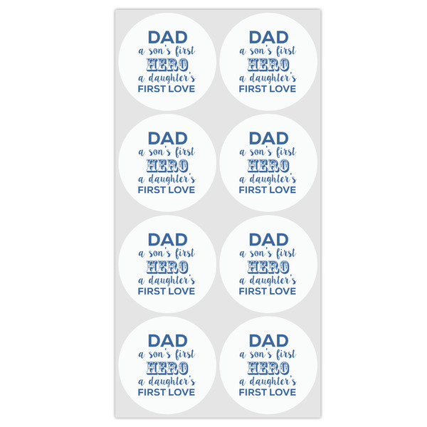 My Father My Hero Drink Topper - Medium - Set of 12