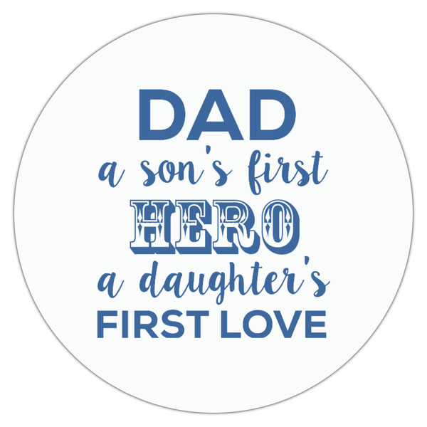 My Father My Hero Drink Topper - Medium - Single