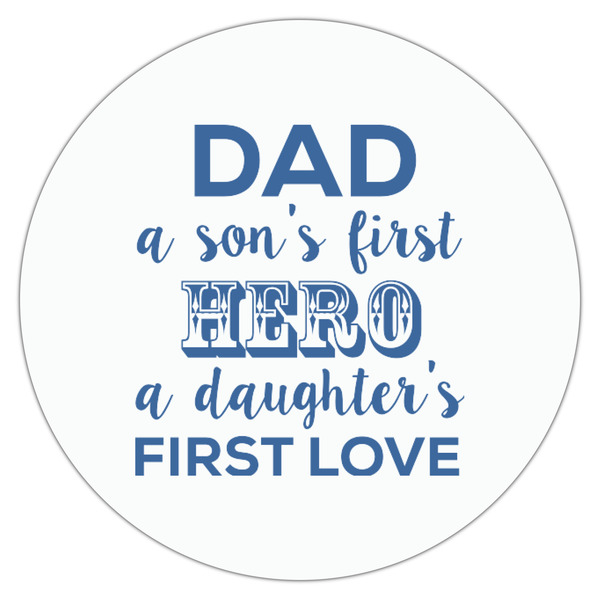 My Father My Hero Drink Topper - Small - Single