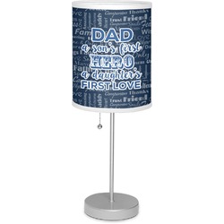 My Father My Hero Lamp with Drum Shade