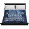 My Father My Hero Duvet Cover - King - On Bed - No Prop
