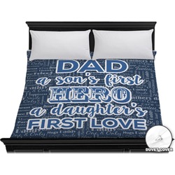 My Father My Hero Duvet Cover - King