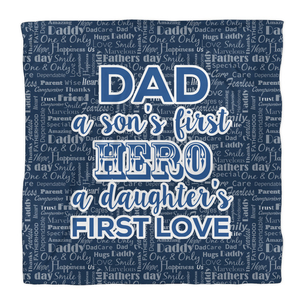 My Father My Hero Duvet Cover - Queen - Front