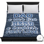 My Father My Hero Duvet Cover - Full / Queen