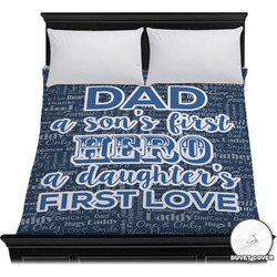 My Father My Hero Duvet Cover - Full / Queen