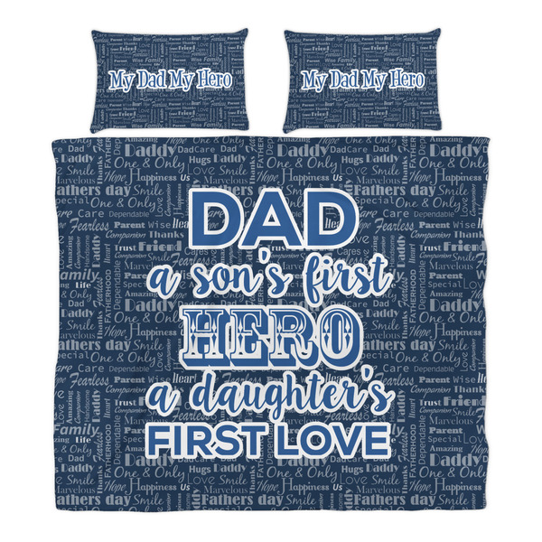 My Father My Hero Duvet Cover Set - King - Alt Approval