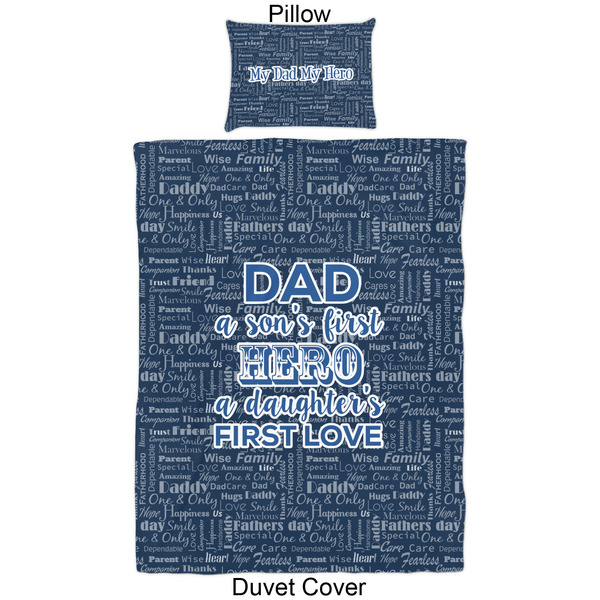 My Father My Hero Duvet Cover Set - Twin - Approval
