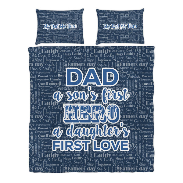 My Father My Hero Duvet cover Set - Queen - Alt Approval