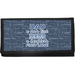 My Father My Hero Canvas Checkbook Cover