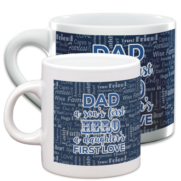 My Father My Hero Espresso Mugs - Main Parent