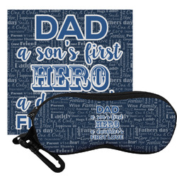My Father My Hero Eyeglass Case & Cloth (Personalized)