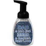 My Father My Hero Foam Soap Bottle - Black